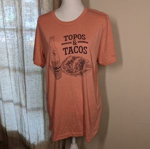 Topo Chico and Tacos T Shirt so Large